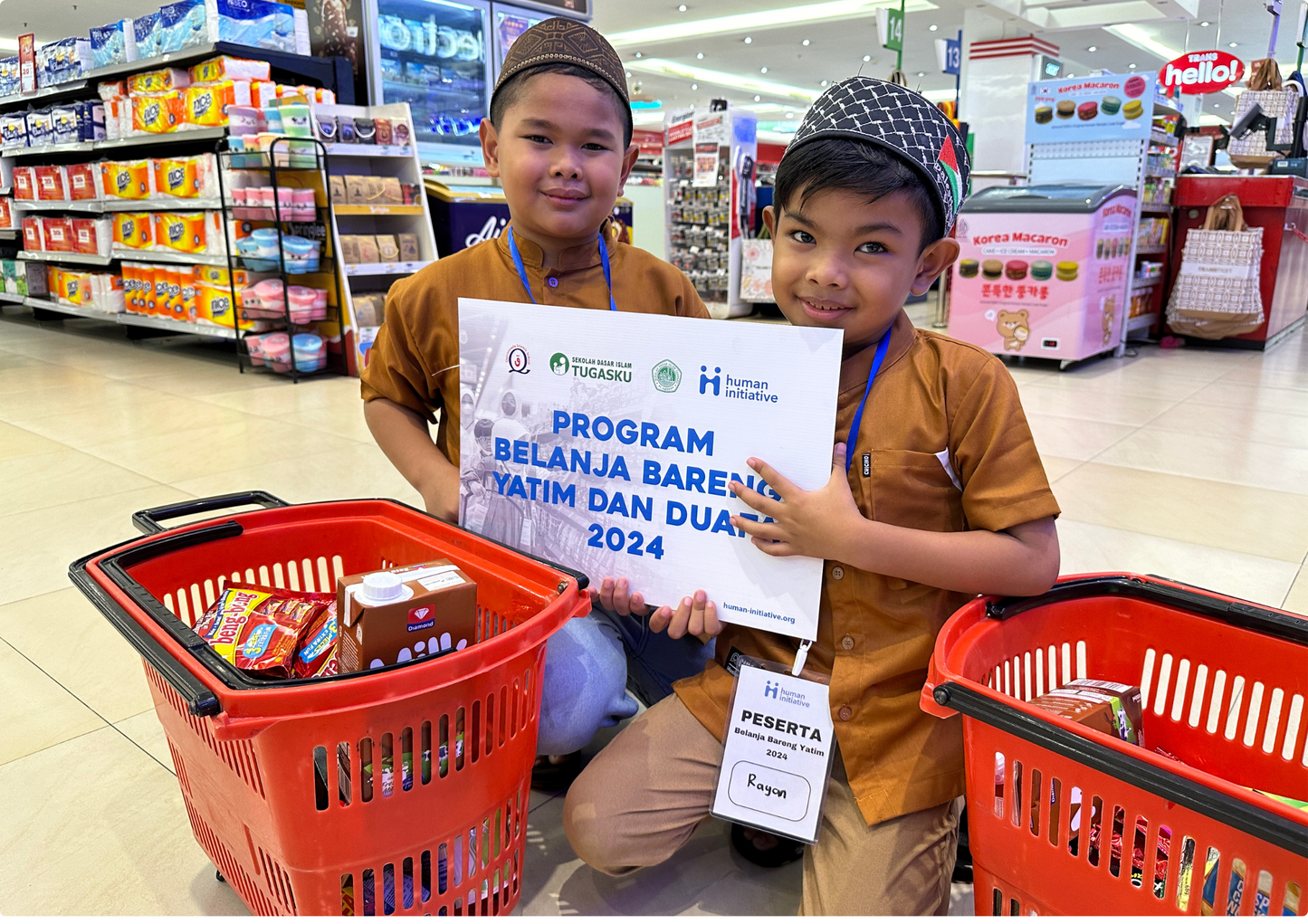 Shopping with Orphans