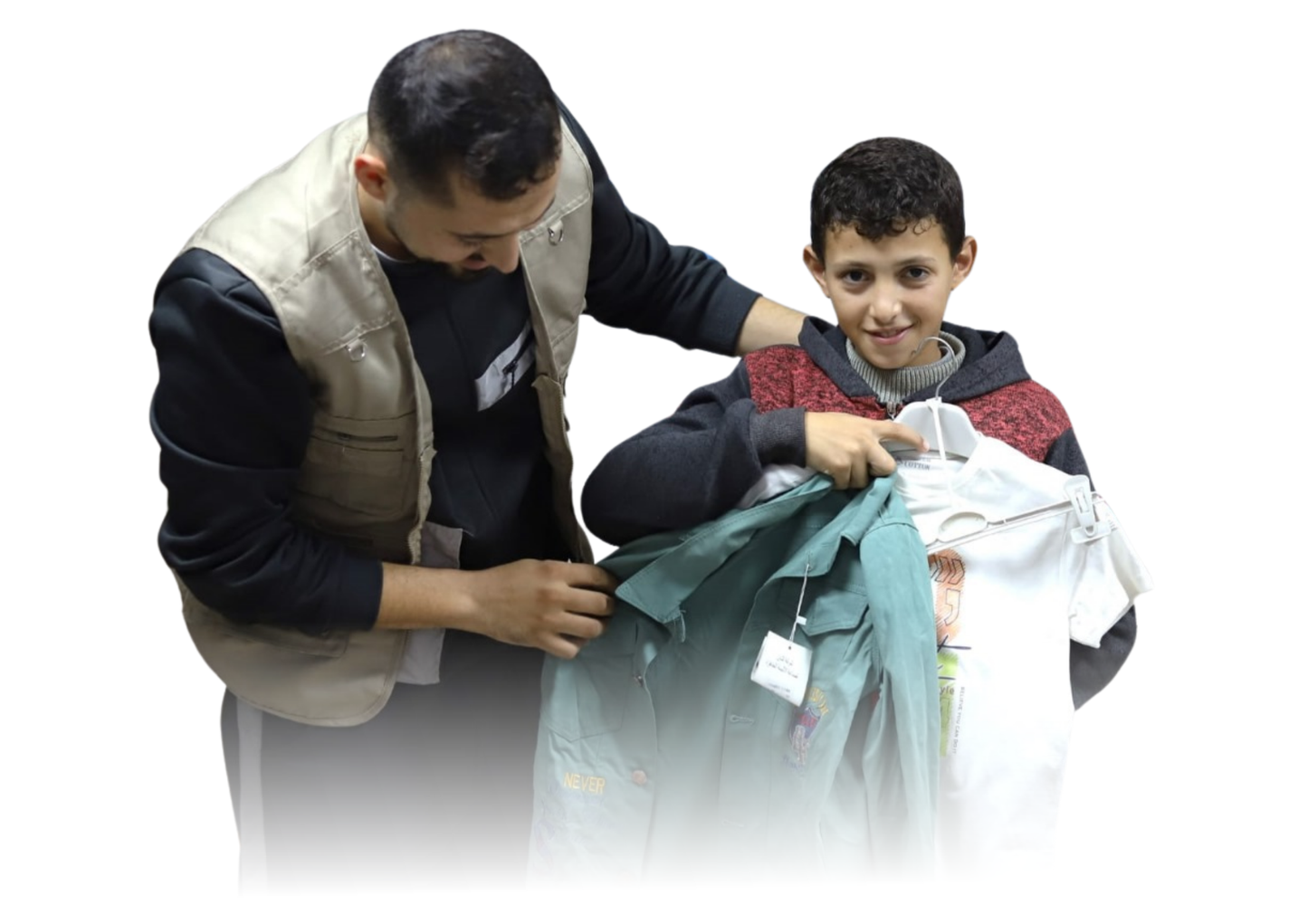 Pakaian Baru - Keluarga Rentan