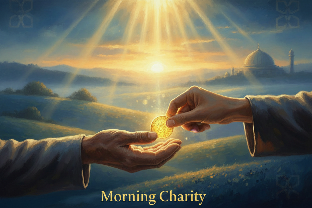 Morning Sadaqah (Charity)