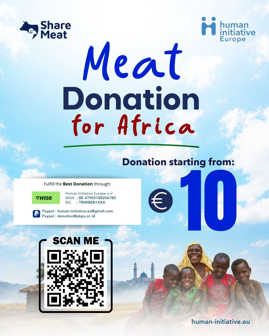 Donasi Daging untuk Afrika